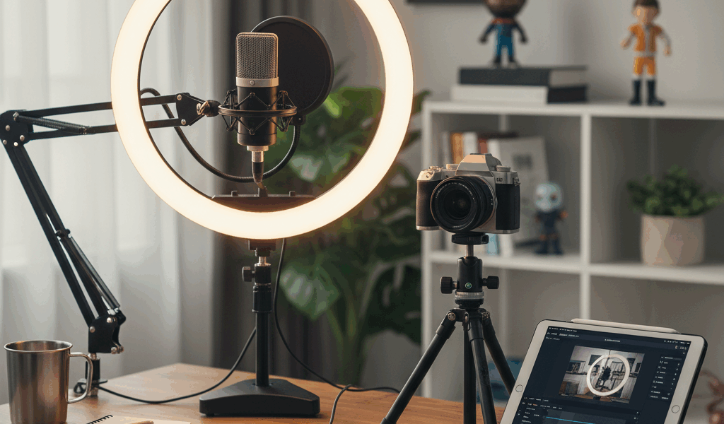Ring Lights, Mics and Tripods: The $100 Starter Kit That Actually Works
