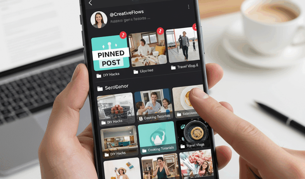 TikTok Testing Profile Pin Feature