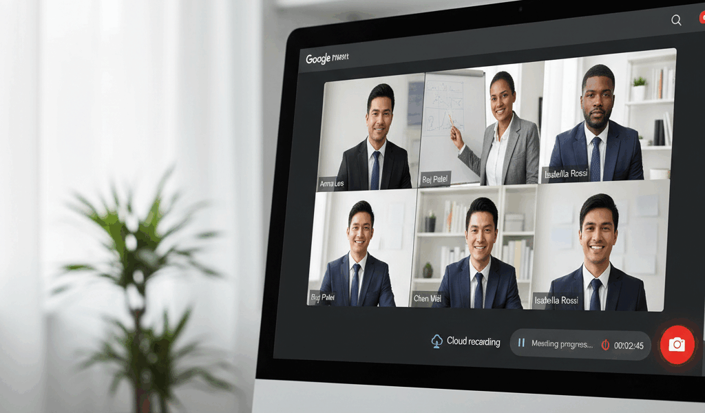 Recording Calls on Google Meet