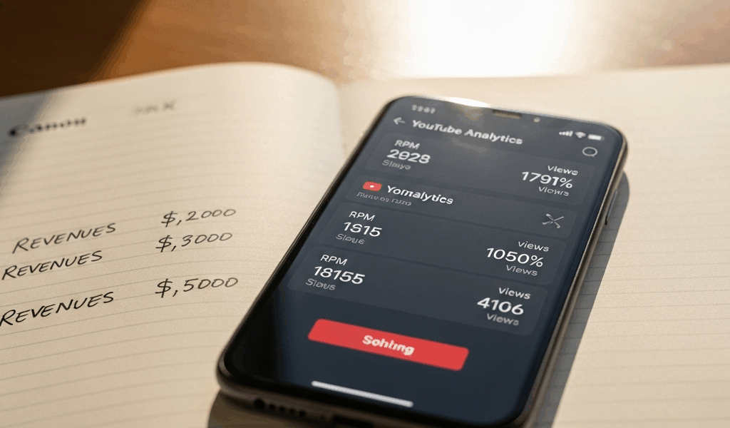 YouTube Shorts RPM in 2026 How Much You Actually Make Per 1,000 Views