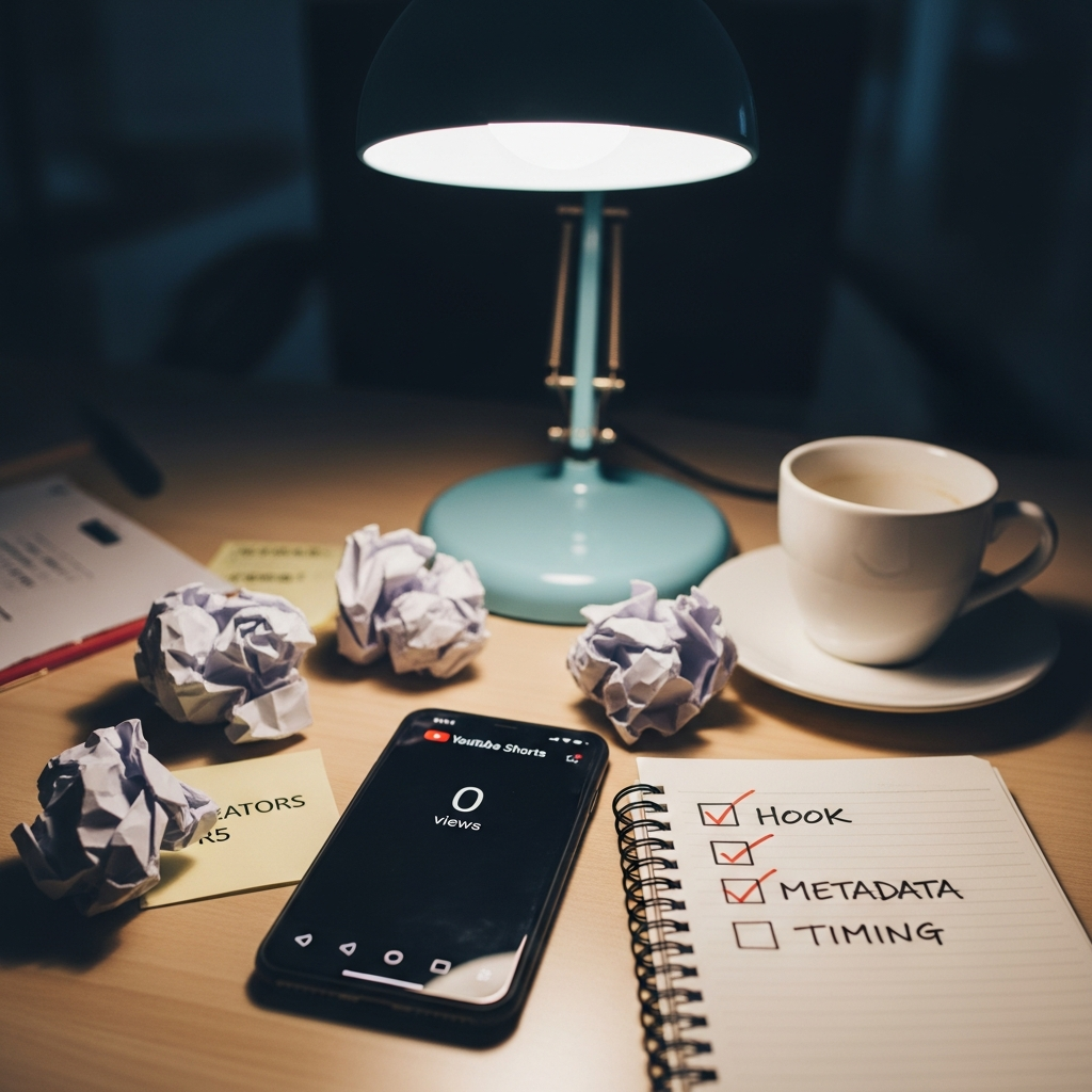 Why Your YouTube Shorts Keep Getting Zero Views