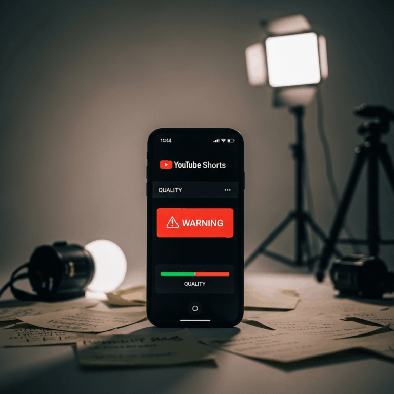 Why Your YouTube Shorts Get Flagged as Low Quality