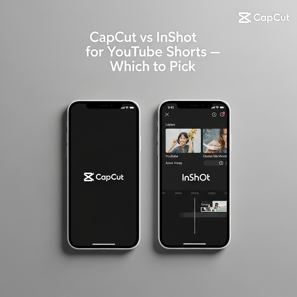 CapCut vs InShot for YouTube Shorts — Which to Pick