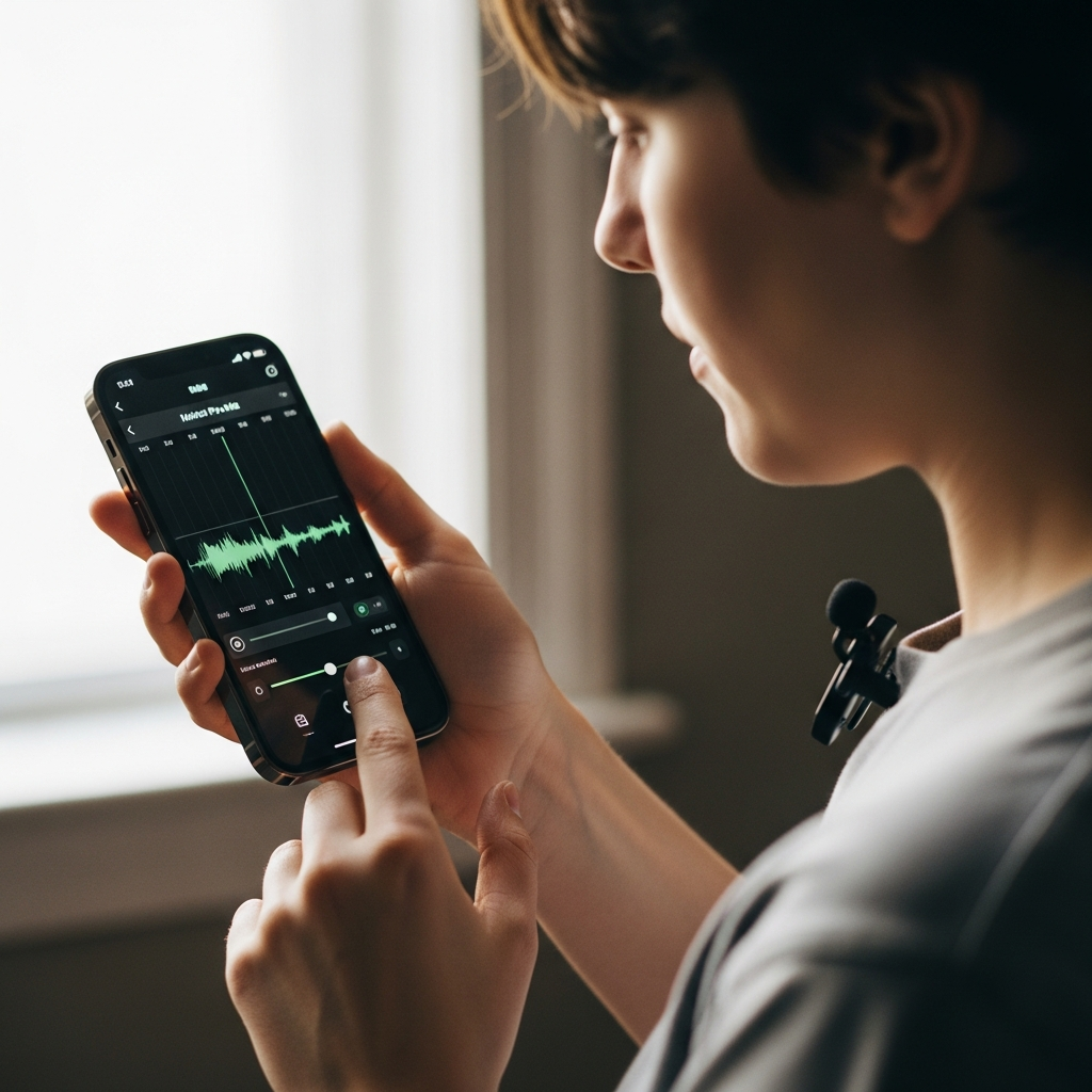 How to Record Audio on iPhone for YouTube Shorts That Sounds Professional