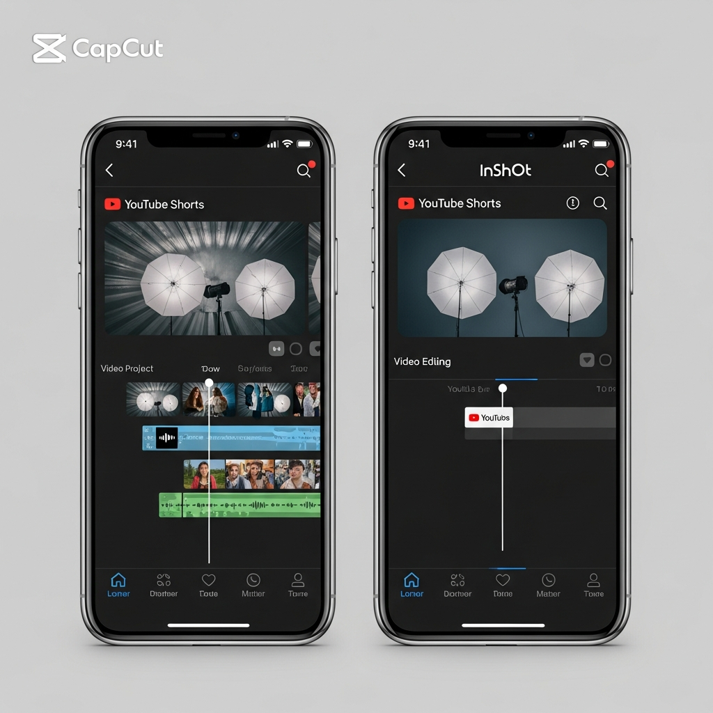 CapCut vs InShot for YouTube Shorts — Which to Pick