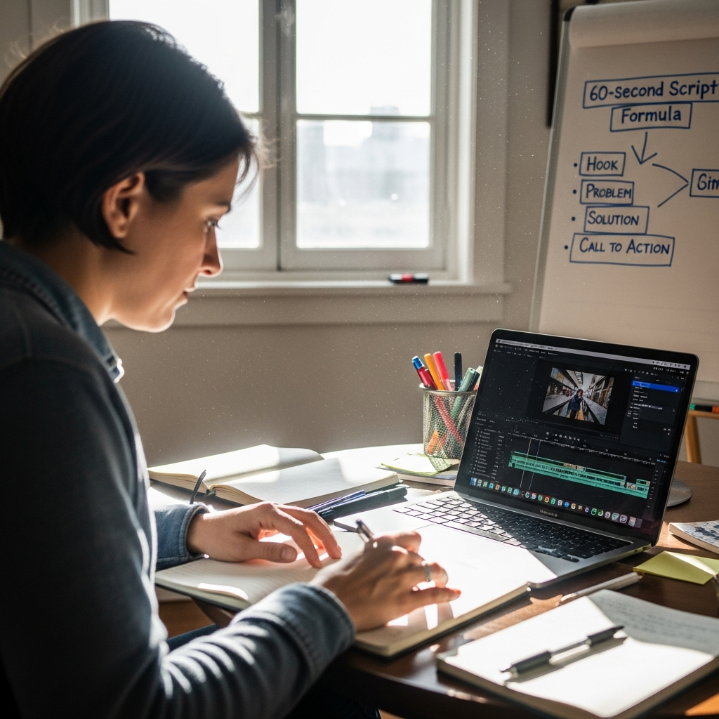 The 60-Second Script Formula for Short Videos
